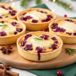 Cranberry Frischkäse Dip mit Walnüssen & Rosmarin