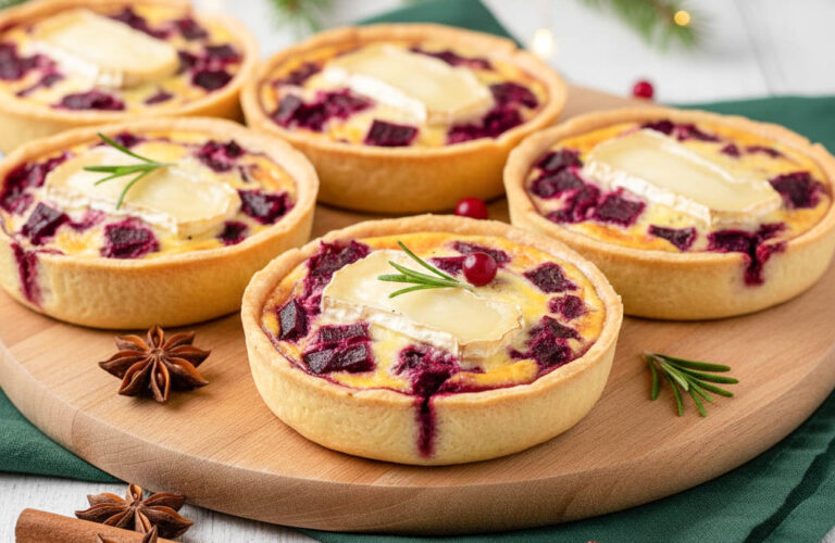 Quiches mit Ziegenkäse