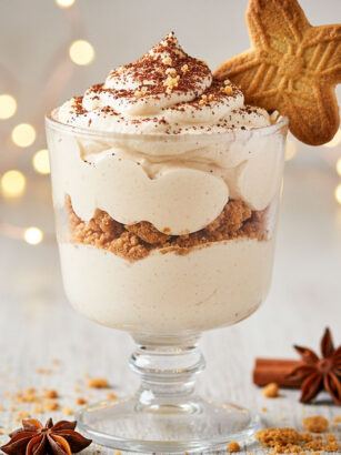 Spekulatius-Parfait ohne Ei