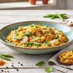 Gefüllte Paprika mit Quinoa und Feta