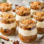 Weihnachtliche Zimt Apfel Pancakes