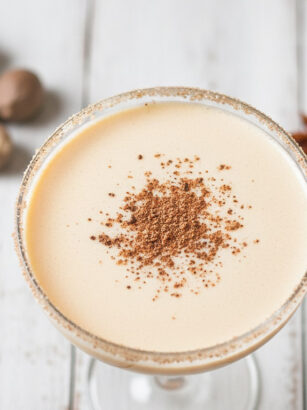 Eggnog Martini
