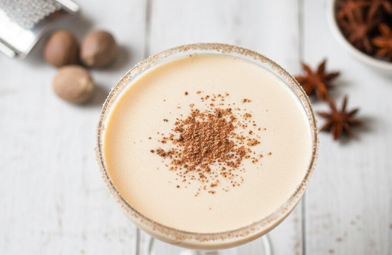 Eggnog Martini