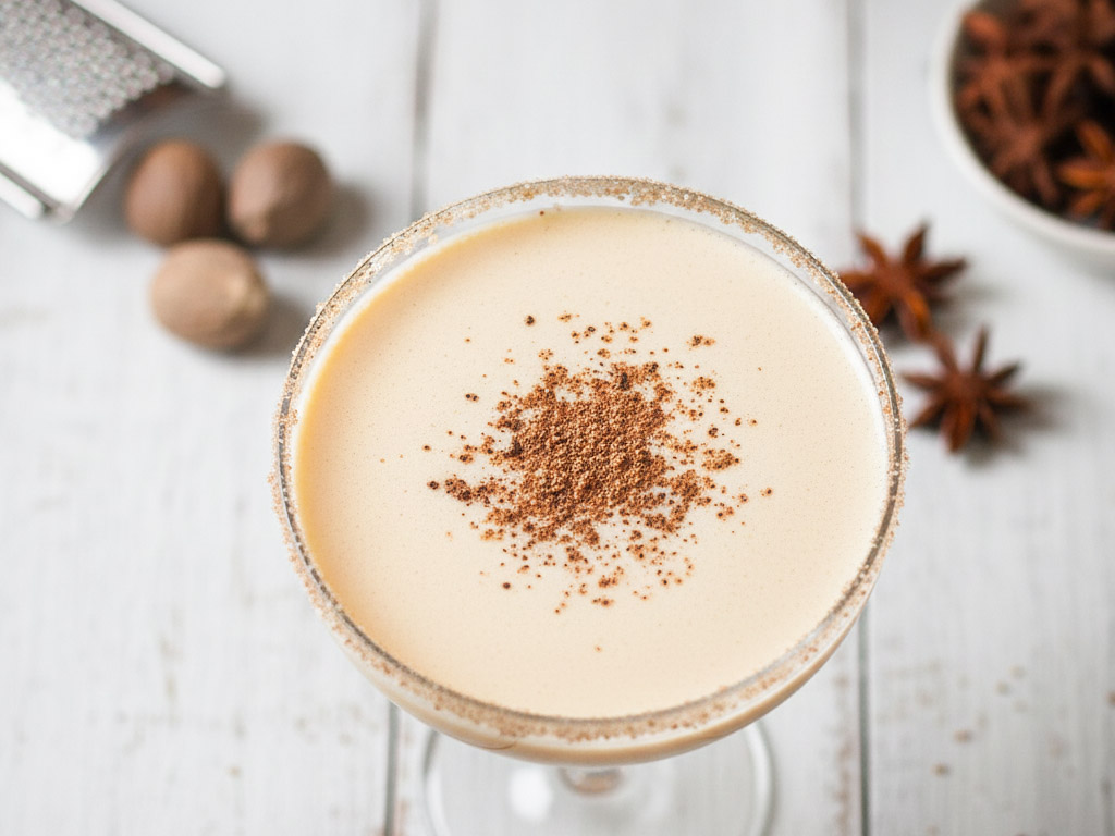 Eggnog Martini