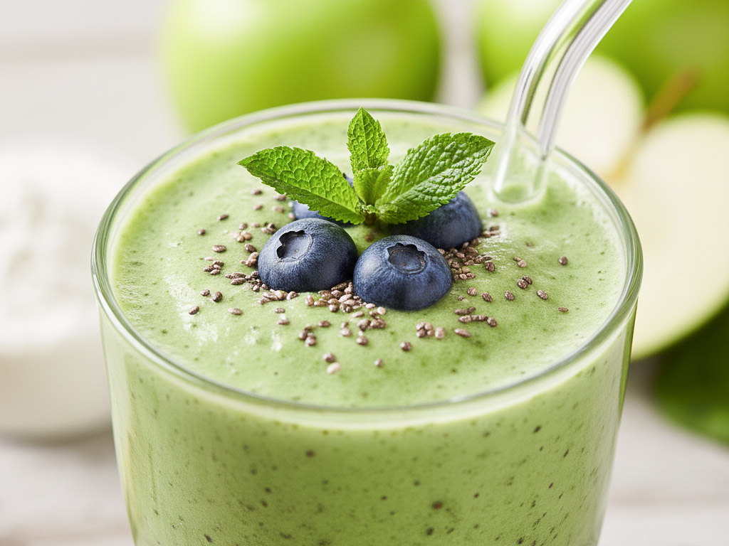 Grüner Power Smoothie