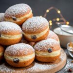 Ziegenkäse-Crostini mit Mango-Chutney und Walnüssen