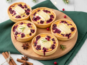 Quiches mit Ziegenkäse
