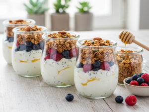 Granola Joghurt Becher